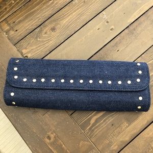 Dana Buchman - Denim Clutch Purse